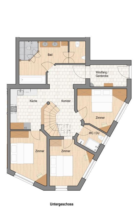 Luxus Ferienwohnung Almhuette Brixen im Thale Exteriér fotografie