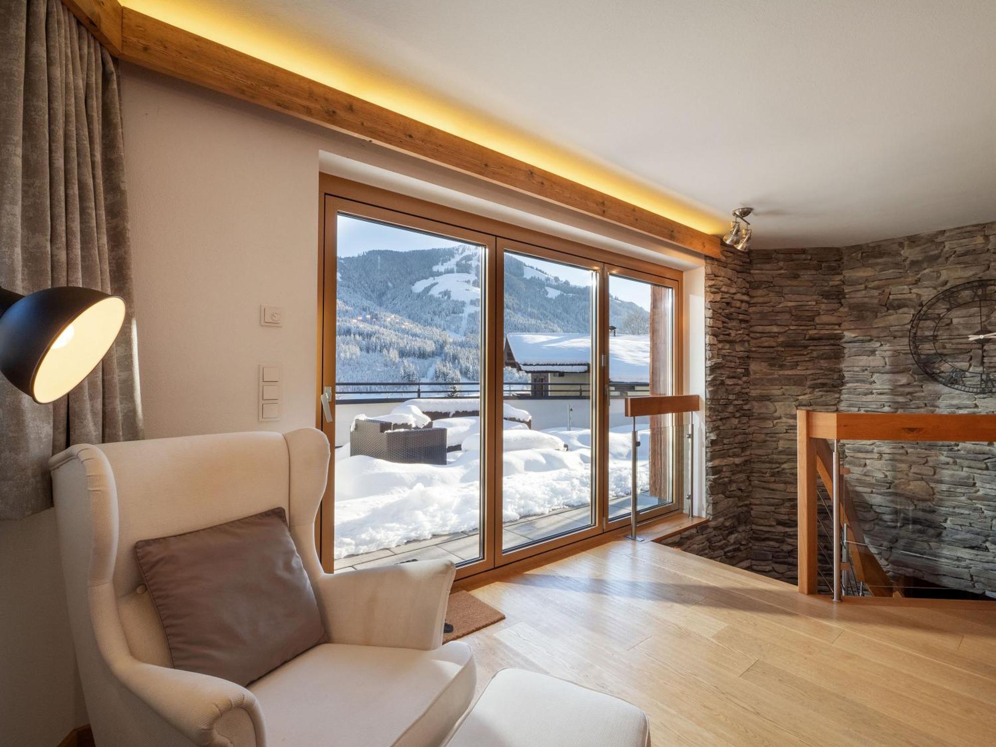 Luxus Ferienwohnung Almhuette Brixen im Thale Exteriér fotografie