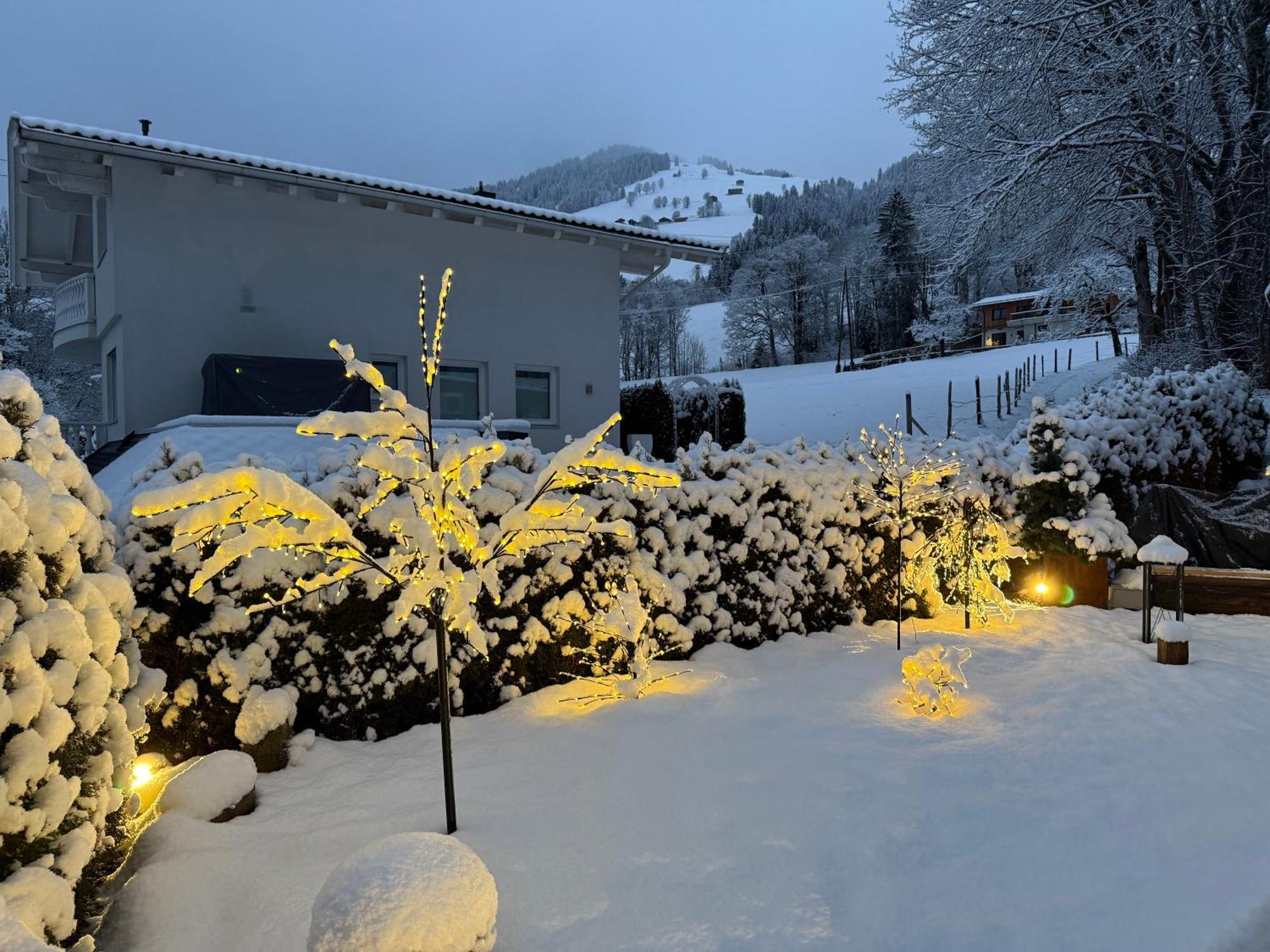 Luxus Ferienwohnung Almhuette Brixen im Thale Exteriér fotografie