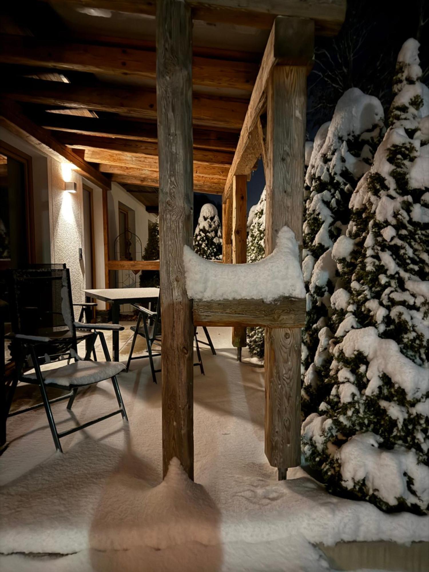 Luxus Ferienwohnung Almhuette Brixen im Thale Exteriér fotografie