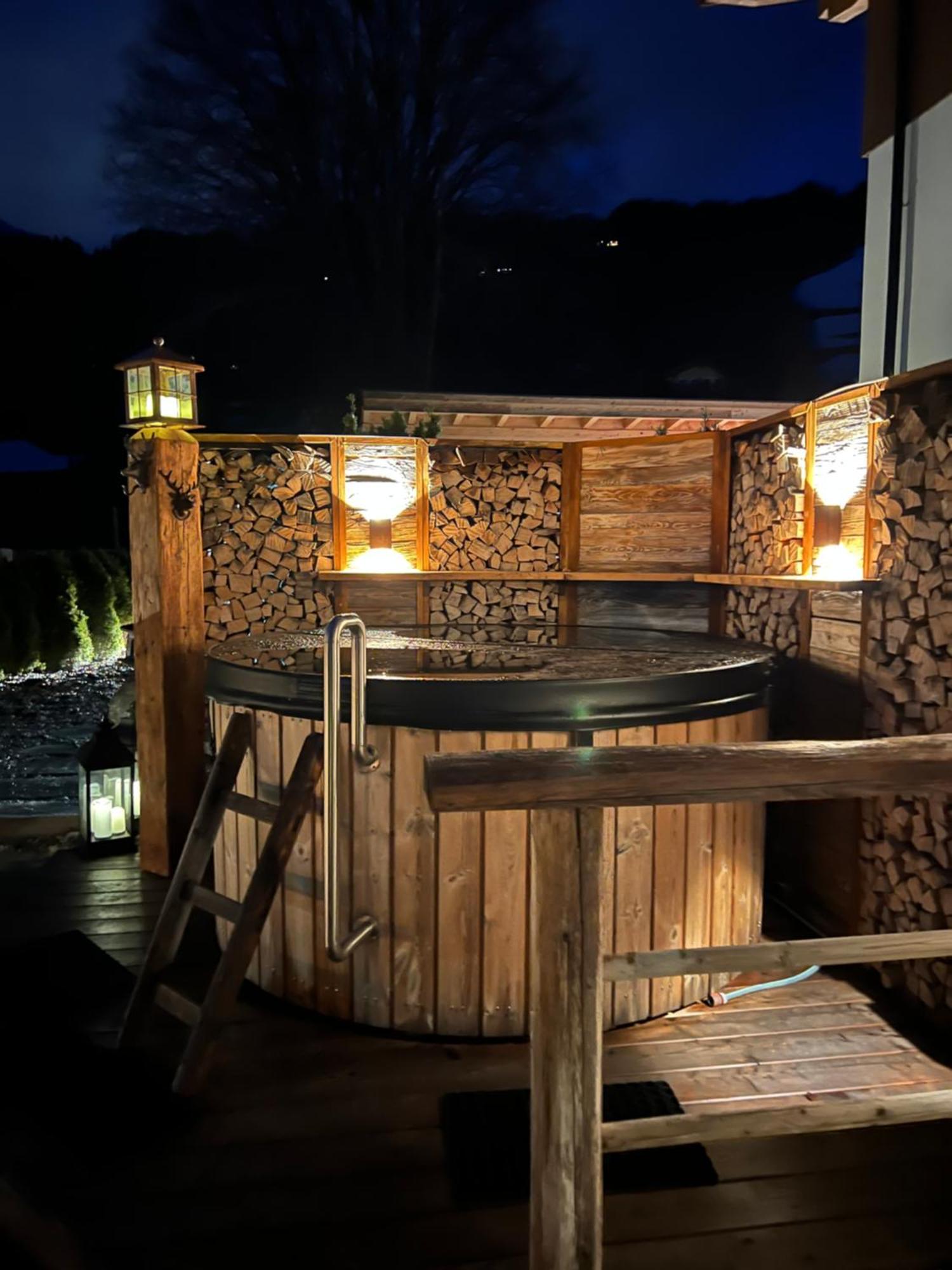 Luxus Ferienwohnung Almhuette Brixen im Thale Exteriér fotografie