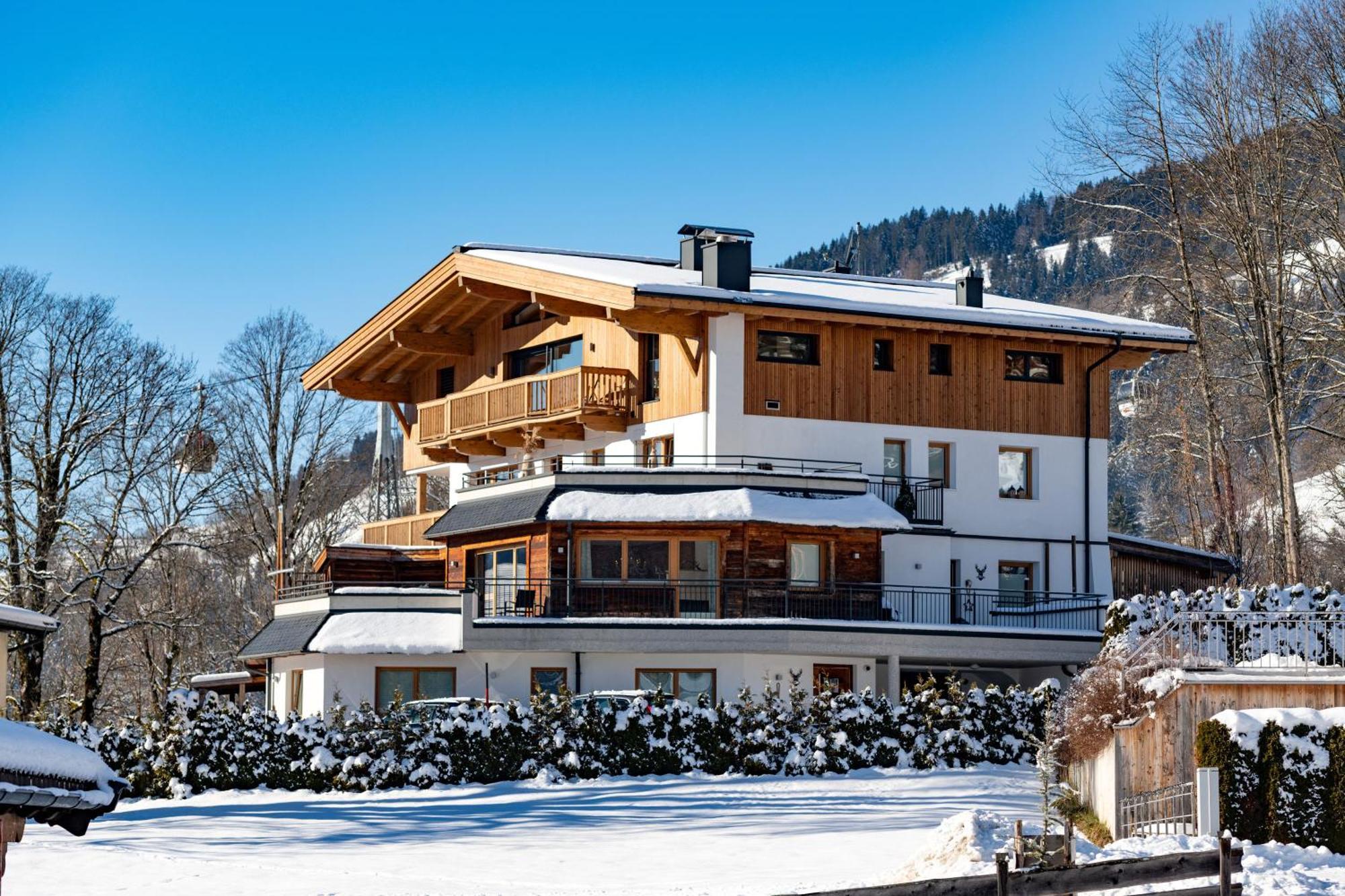 Luxus Ferienwohnung Almhuette Brixen im Thale Exteriér fotografie