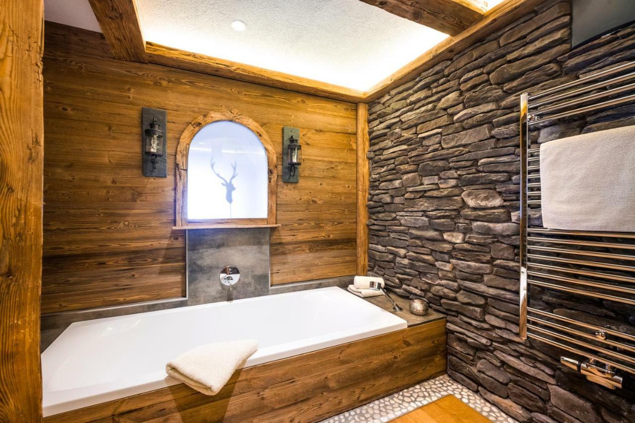 Luxus Ferienwohnung Almhuette Brixen im Thale Exteriér fotografie